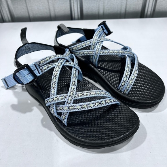 Chaco Other - Chaco Sandals J180016 Blue Black Kids Size 2